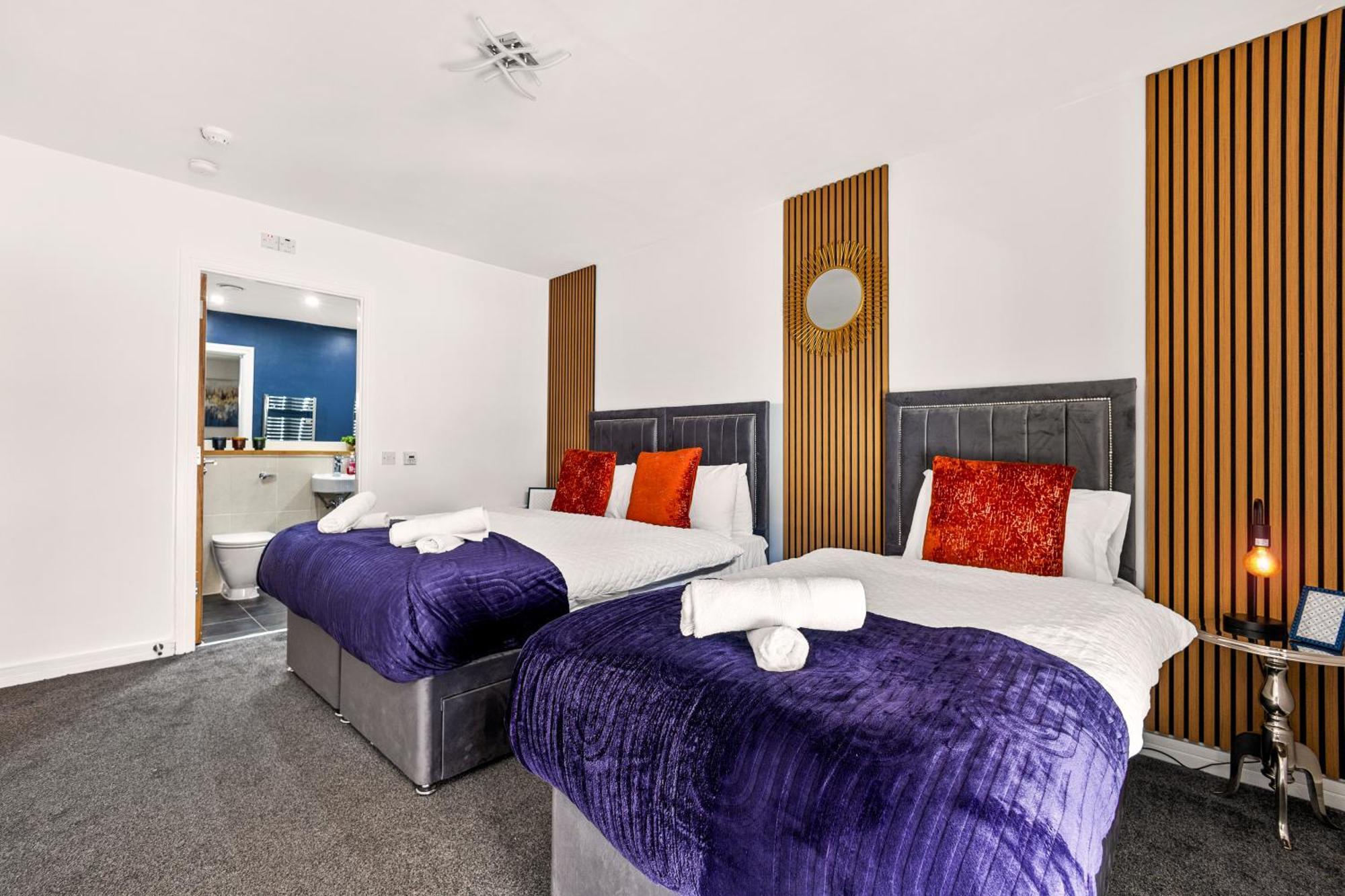 Bullring Lux Suite, New Street Free Netflix - Free Secure Parking- Sleeps 6 Birmingham Eksteriør bilde